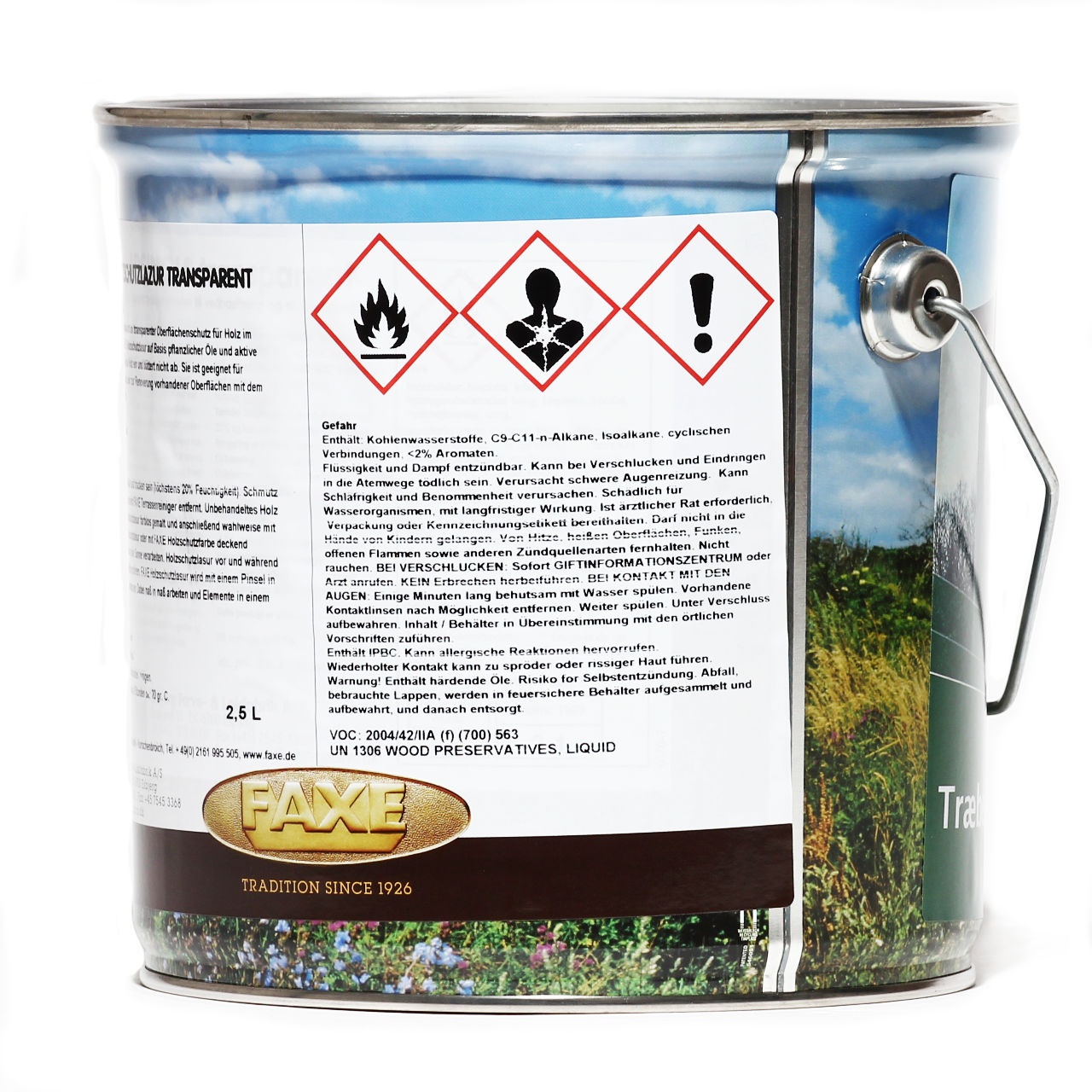 Holzschutzlasur Farblos 2,5 l