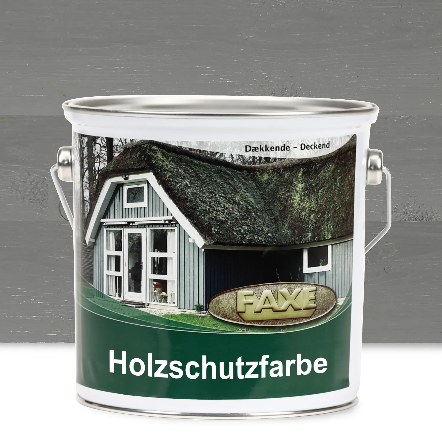 Holzschutzfarbe Grau 2,5 l