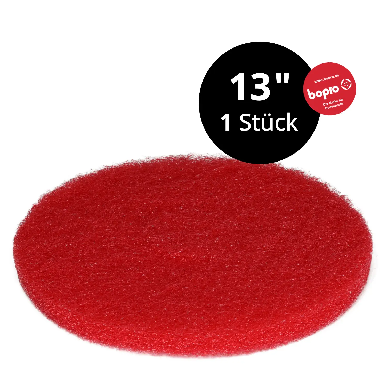 Rotes Super-Reinigungspad 13 Zoll 1 Stk