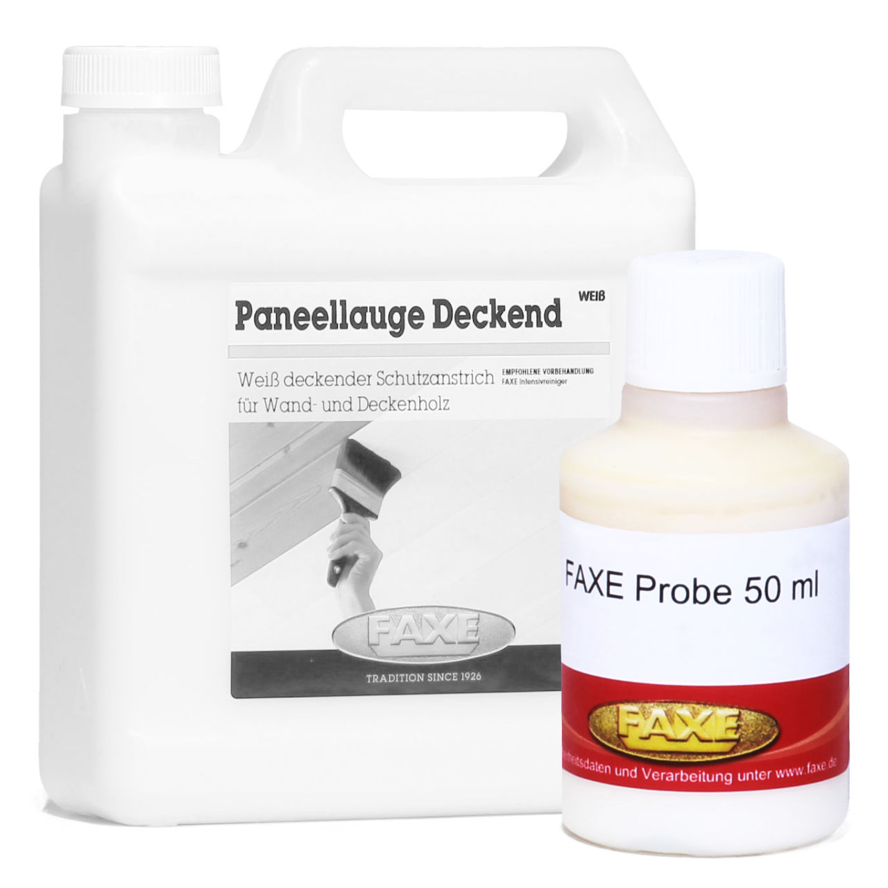 Paneellauge Weiß deckend 50 ml Probe