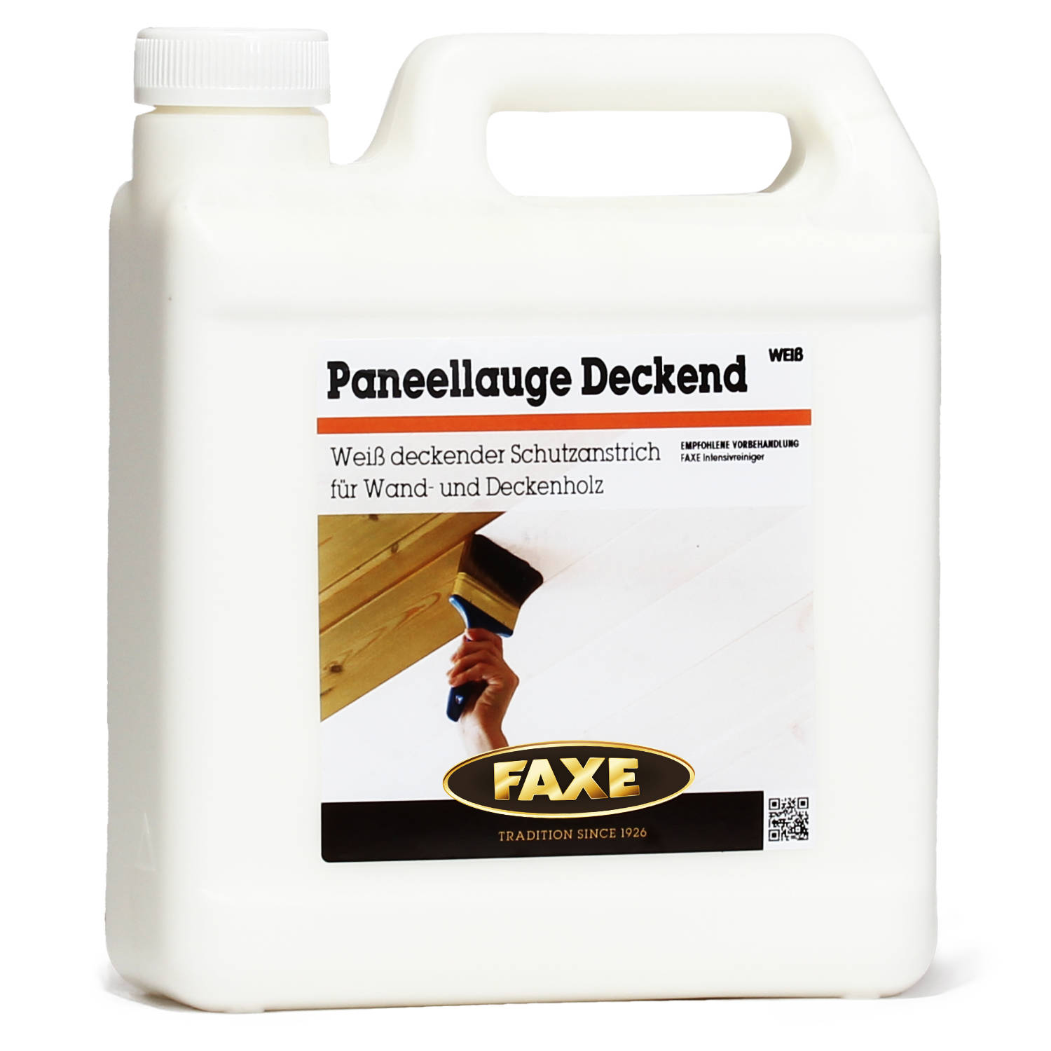 Paneellauge Weiß deckend 2,5 l