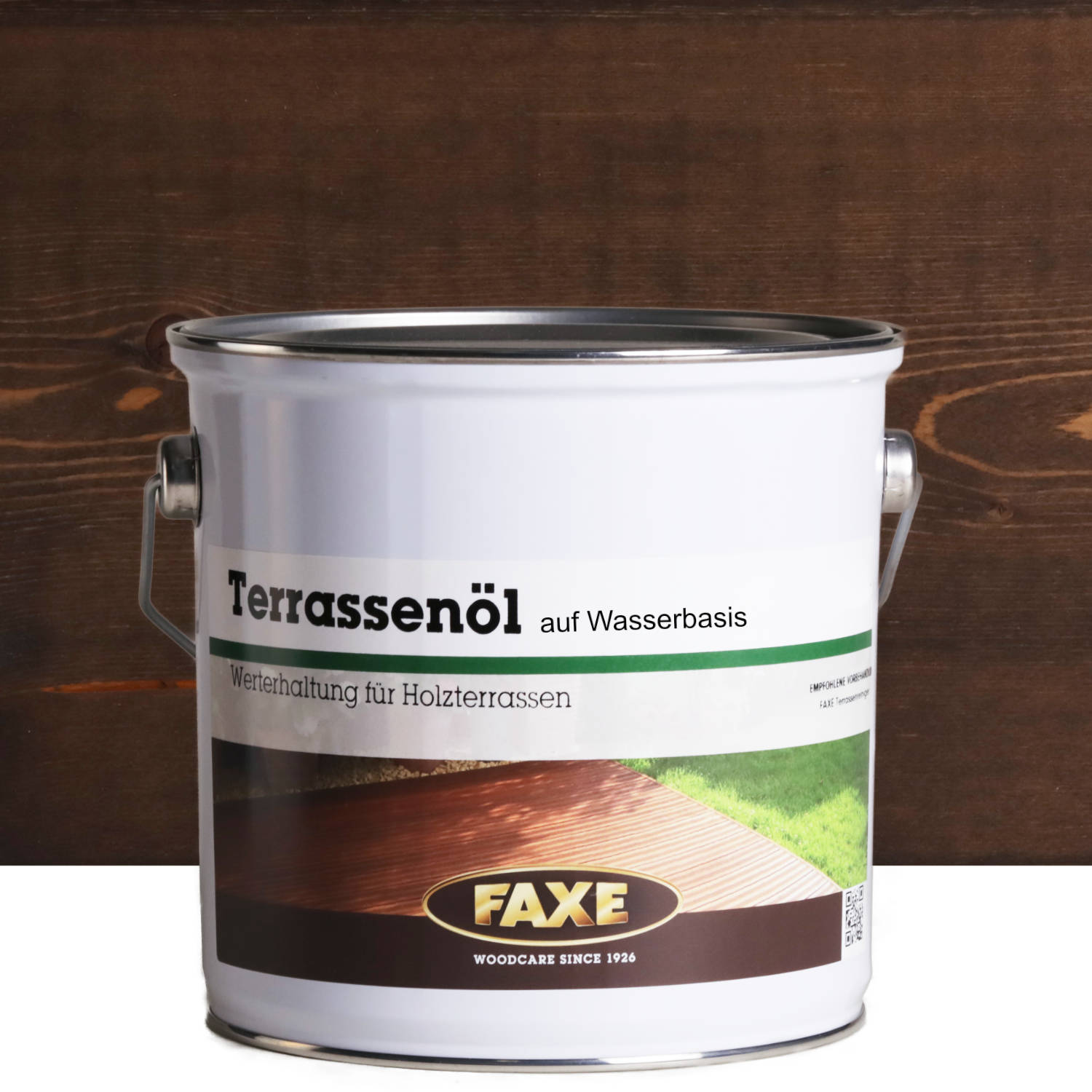 Terrassenöl auf Wasserbasis Bambus dunkel 2,5 l