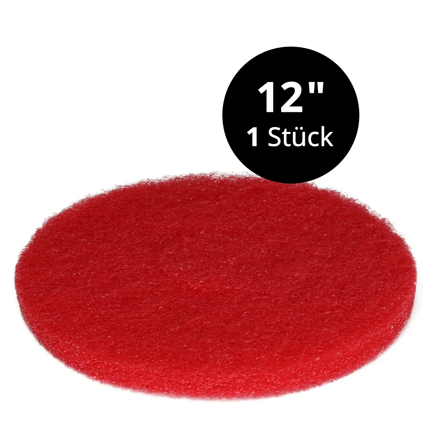 Rotes Super-Reinigungspad 12 Zoll 1 Stk