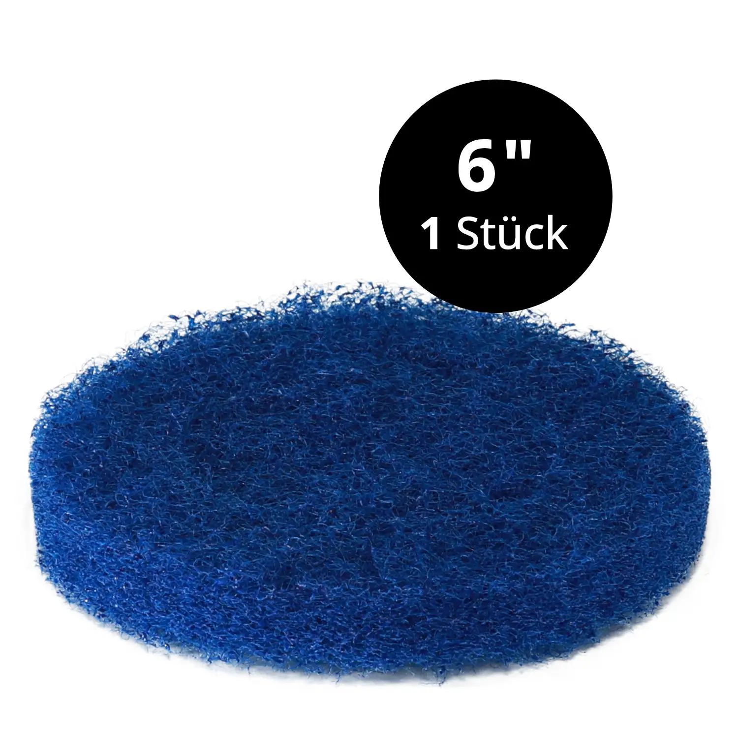 Blaues Super-Reinigungspad 6 Zoll, 1 Stk