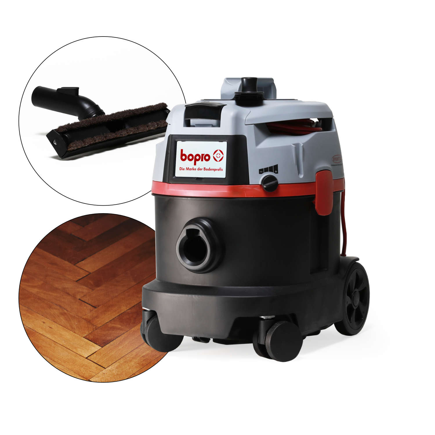 Parkettsauger bopro Trockensauger Sprintus ERA EVO Parkettedition