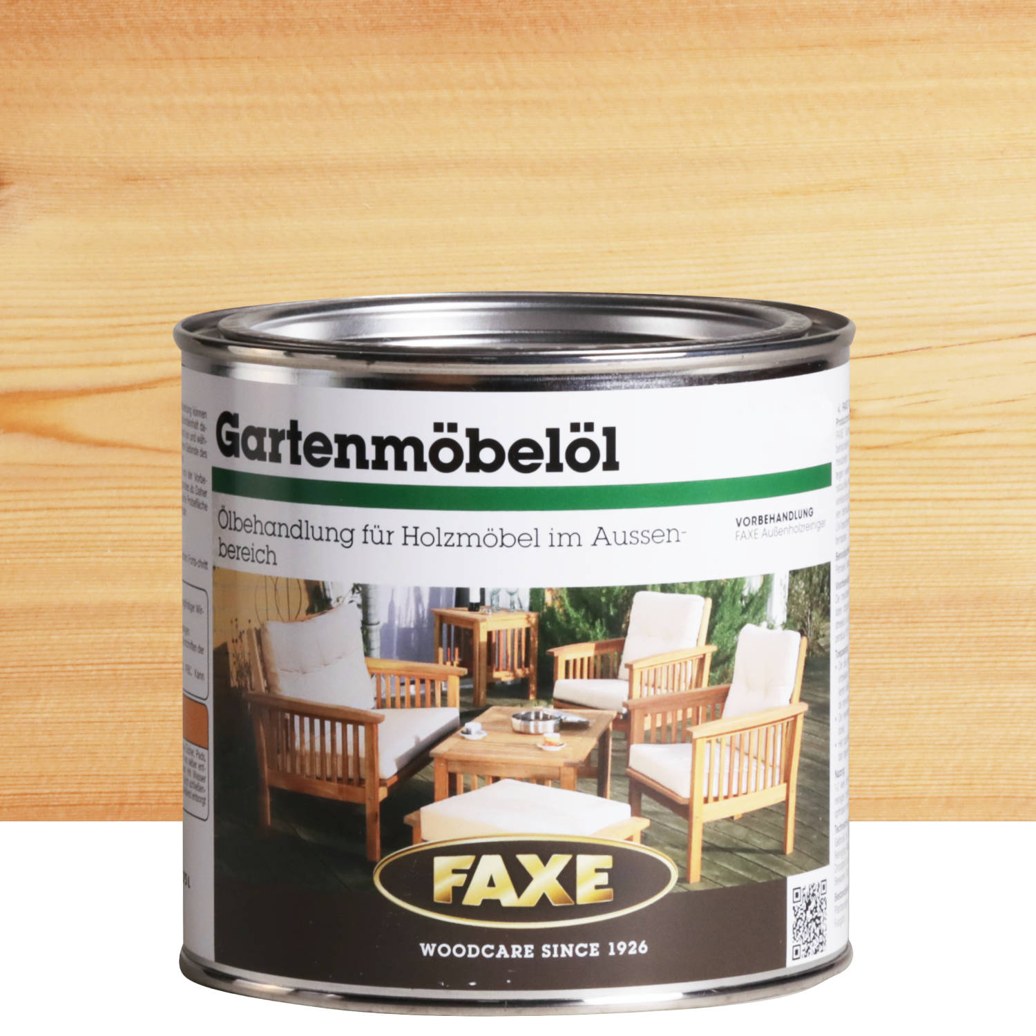 Gartenmöbelöl Farbton Natur 0,75 l