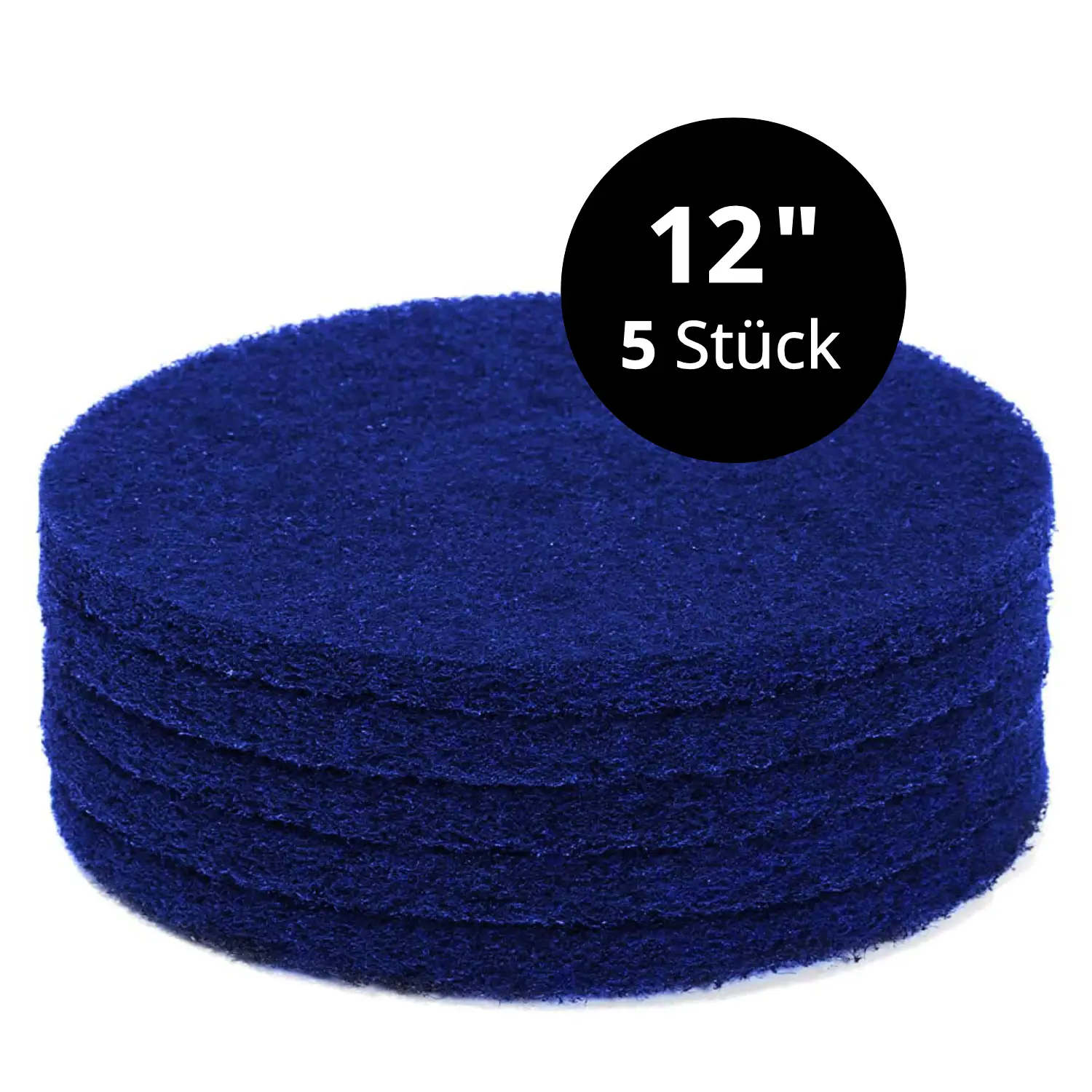 Blaues Super-Reinigungspad 12 Zoll 5 Stk