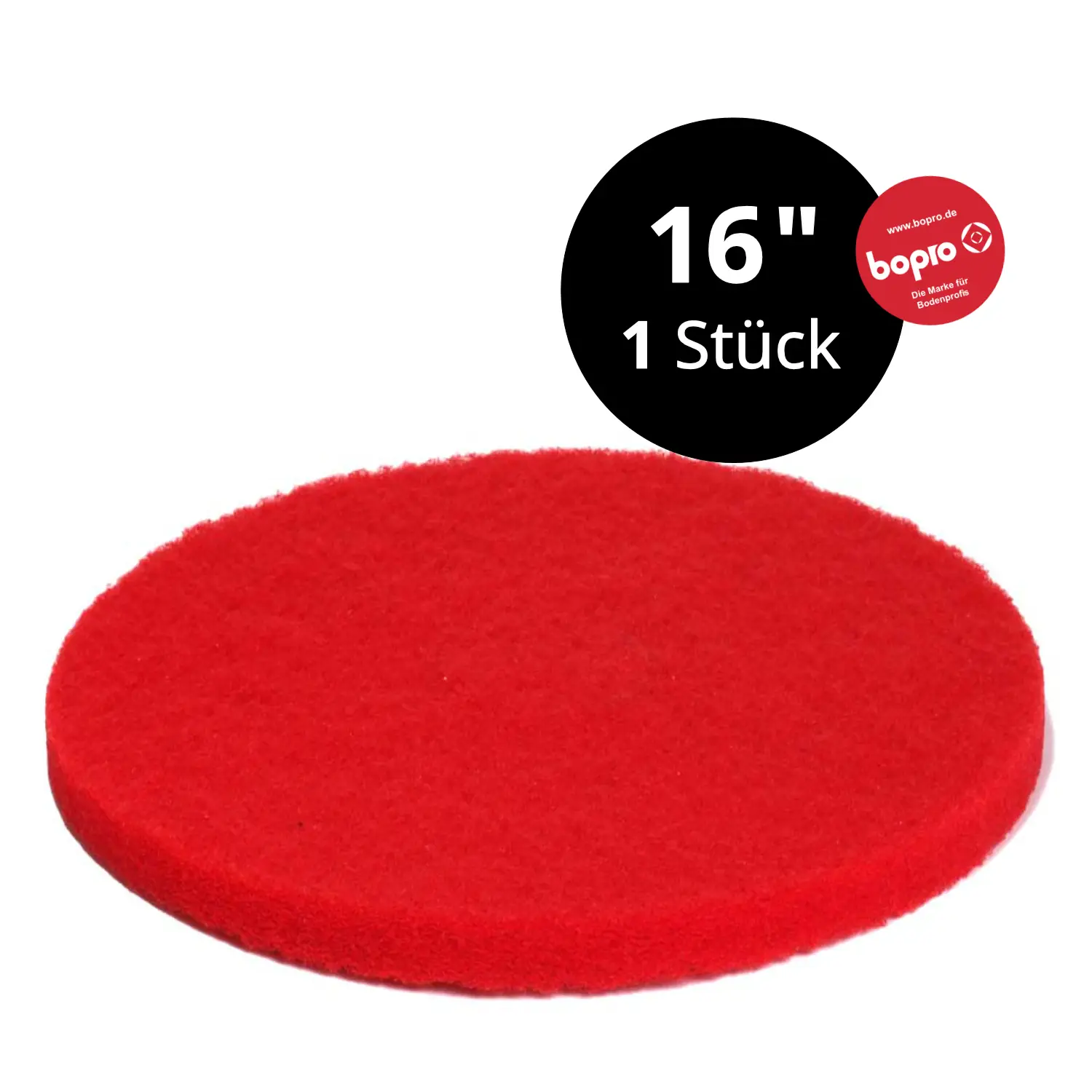 Rotes Super-Reinigungspad 16 Zoll 1 Stk