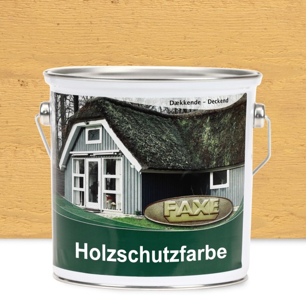 Holzschutzfarbe Schwedengelb 2,5 Liter