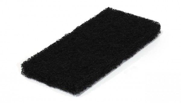 Schwarzes Super-Reinigungspad groß