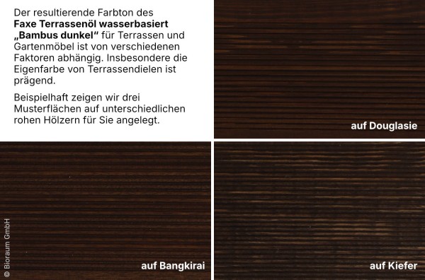 FAXE Terrassenl Bambus dunkel wasserbasiert | FAXE Shop