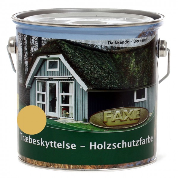 Holzschutzfarbe Schwedengelb 2,5 Liter