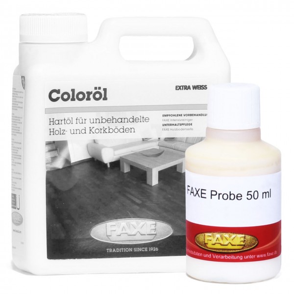 Coloröl extra weiß 50 ml Probe