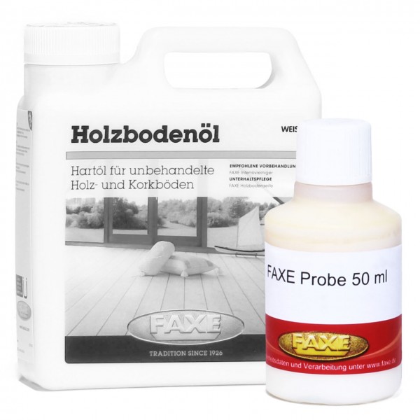 Holzbodenöl weiß 50 ml Probe