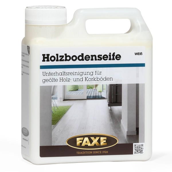 Holzbodenseife weiß