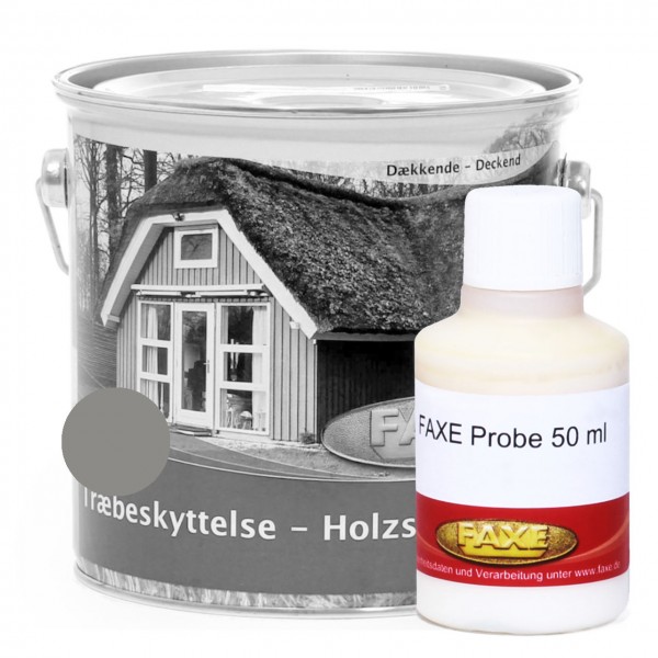 Holzschutzfarbe Grau - 50 ml Probe