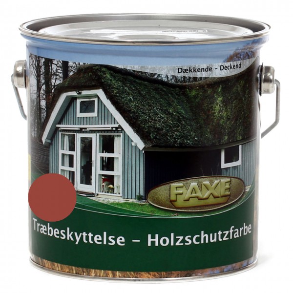 Holzschutzfarbe Schwedenrot 2,5 Liter