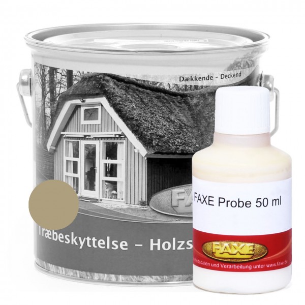 Holzschutzfarbe Khaki - 50 ml Probe